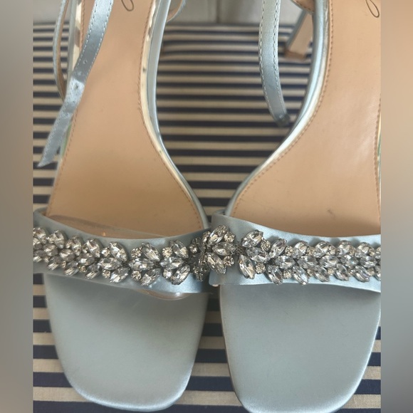 Badgley Mischka Strappy Heels - Picture 3 of 6